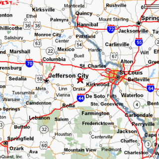 Map to Pin Oak